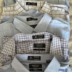 FOUR Men’s Nordstrom Dress Shirts